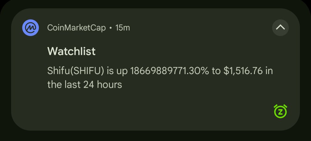 MasterAndyWan's tweet photo. @CoinMarketCap had me going for a second there. 🤪
$SHIFU https://t.co/qrsDw0b9s9