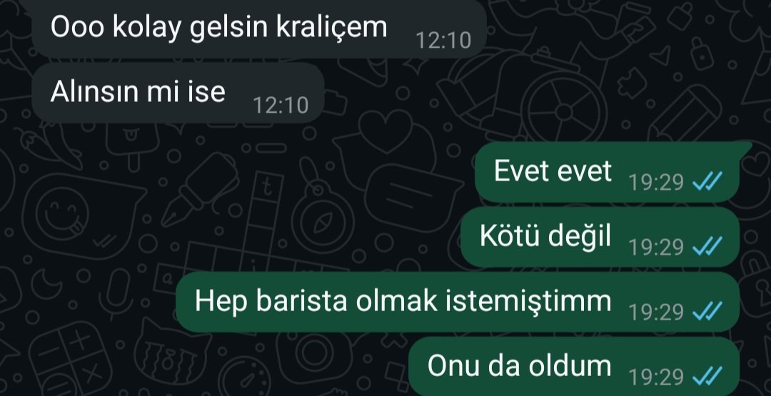Sadece henüz atanamadım onu da olmak isterim