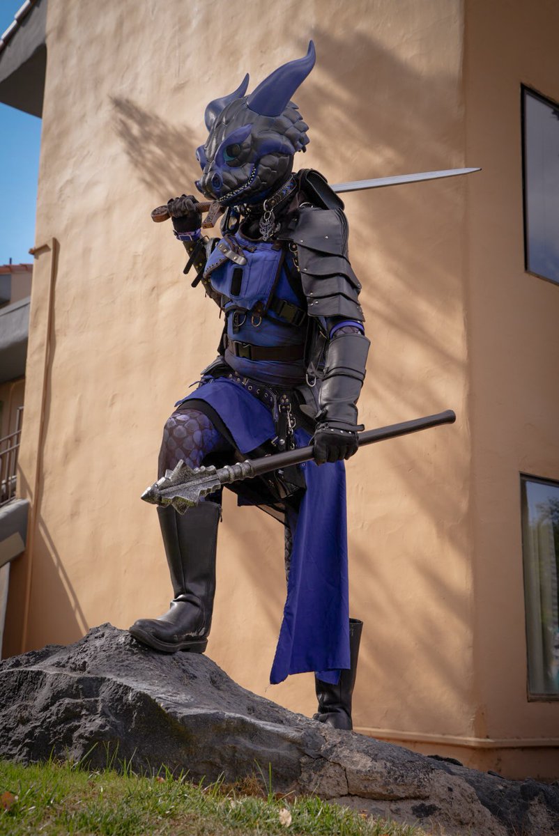 ThatRebelLizard's tweet photo. Some photos taken of me during #LVFC2025

#Furry #Fursuit #Argonian https://t.co/4qmkd2yiQZ