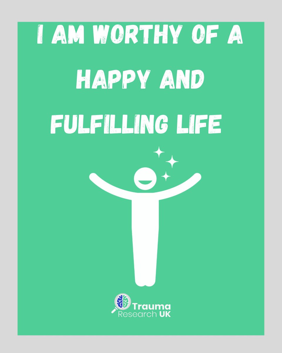 This affirmation is one we should all repeat daily. 💙💚