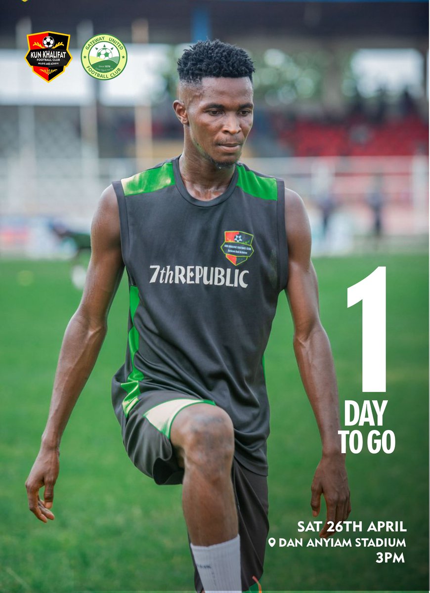 khalifatfc's tweet image. 1 days to Go
#NNL25 MD13
#theprideofimo | #wearekunkhalifatfc