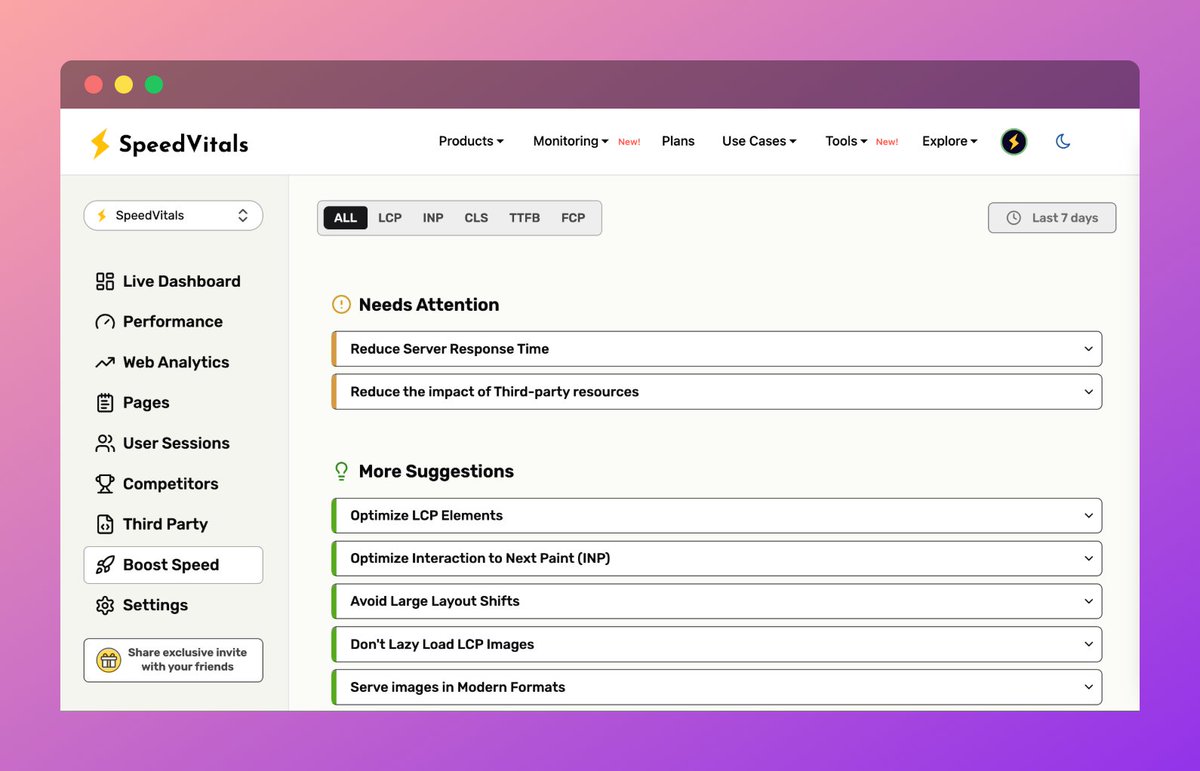 im_kashish's tweet photo. 🚀 @SpeedVitals Real-User Monitoring (RUM) just got a major upgrade — Performance Audits are here!

If you've ever felt lost in a sea of RUM data, this is for you. 🧵 https://t.co/w4pjczZ3Tn