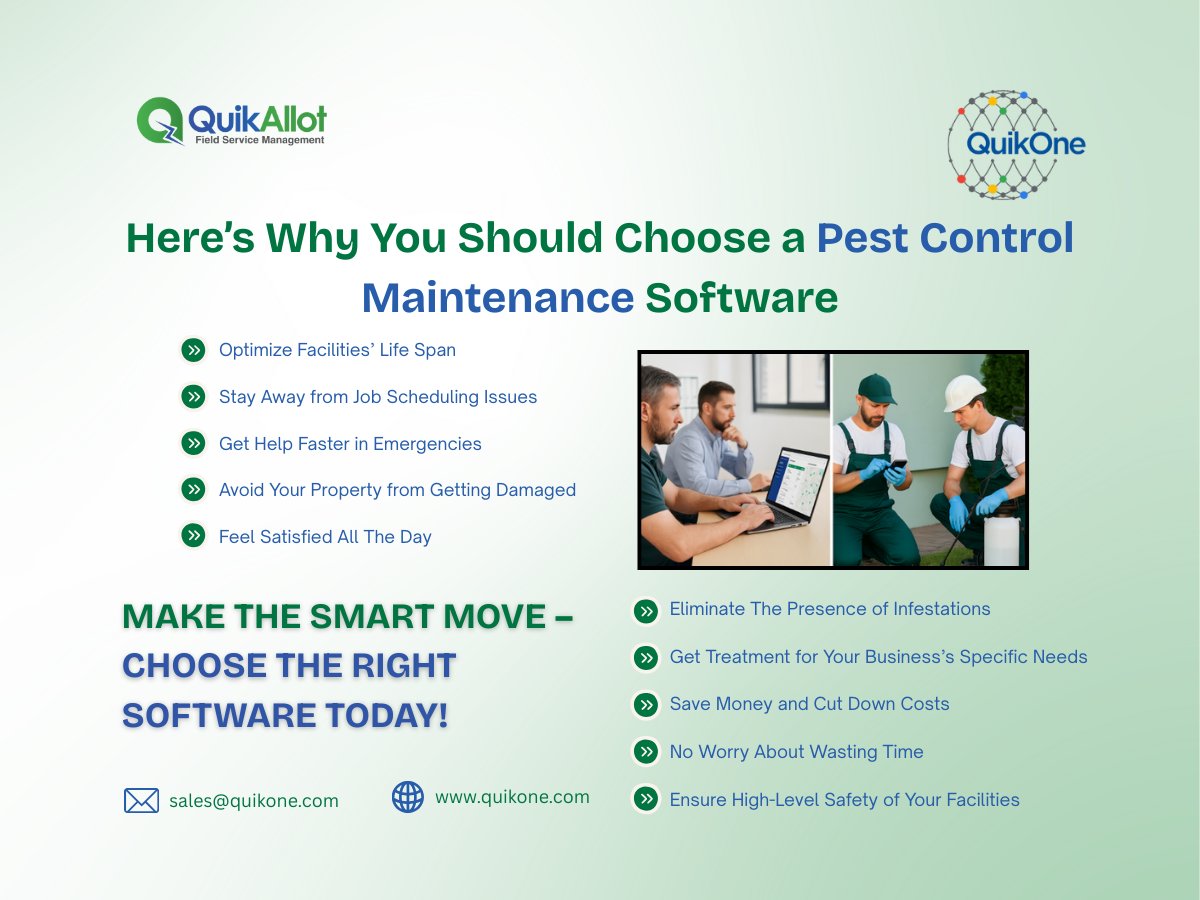 quikonesolution's tweet image. Boost your #𝐩𝐞𝐬𝐭𝐜𝐨𝐧𝐭𝐫𝐨𝐥 𝐛𝐮𝐬𝐢𝐧𝐞𝐬𝐬 with 𝐐𝐮𝐢𝐤𝐀𝐥𝐥𝐨𝐭’𝐬 𝐩𝐨𝐰𝐞𝐫𝐟𝐮𝐥 #𝐅𝐢𝐞𝐥𝐝𝐒𝐞𝐫𝐯𝐢𝐜𝐞𝐌𝐚𝐧𝐚𝐠𝐞𝐦𝐞𝐧𝐭 𝐬𝐨𝐟𝐭𝐰𝐚𝐫𝐞! 

 Schedule a Demo: quikone.com/demo/

#PestControlSoftware #QuikAllot #SaveCosts #SmartSoftware #FSMSoftware