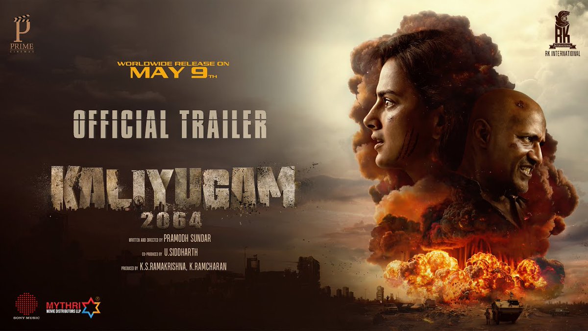 Mythri Movie Distributors LLP (@mythrirelease) on Twitter photo Kaliyugam doesn't ask for your attention.
It takes it.
It burns the screen.
It screams through your bones.
Witness the world of Kaliyugam on May 9th 2025!
Release by <a href="/MythriRelease/">Mythri Movie Distributors LLP</a> ❤️🔥
'Kaliyugam 2064' trailer out now :
youtu.be/3x7AJyFu2NI?si…
#kaliyugam2064 Kaliyugam doesn't ask for your attention.
It takes it.
It burns the screen.
It screams through your bones.
Witness the world of Kaliyugam on May 9th 2025!
Release by <a href="/MythriRelease/">Mythri Movie Distributors LLP</a> ❤️🔥
'Kaliyugam 2064' trailer out now :
youtu.be/3x7AJyFu2NI?si…
#kaliyugam2064