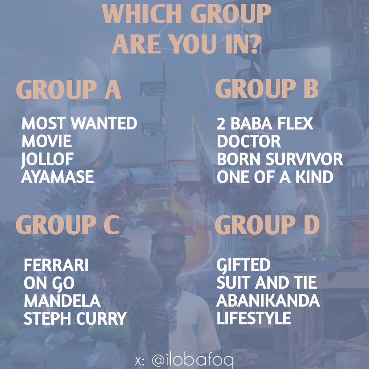 As #GenZ out now 
Which group are you in?