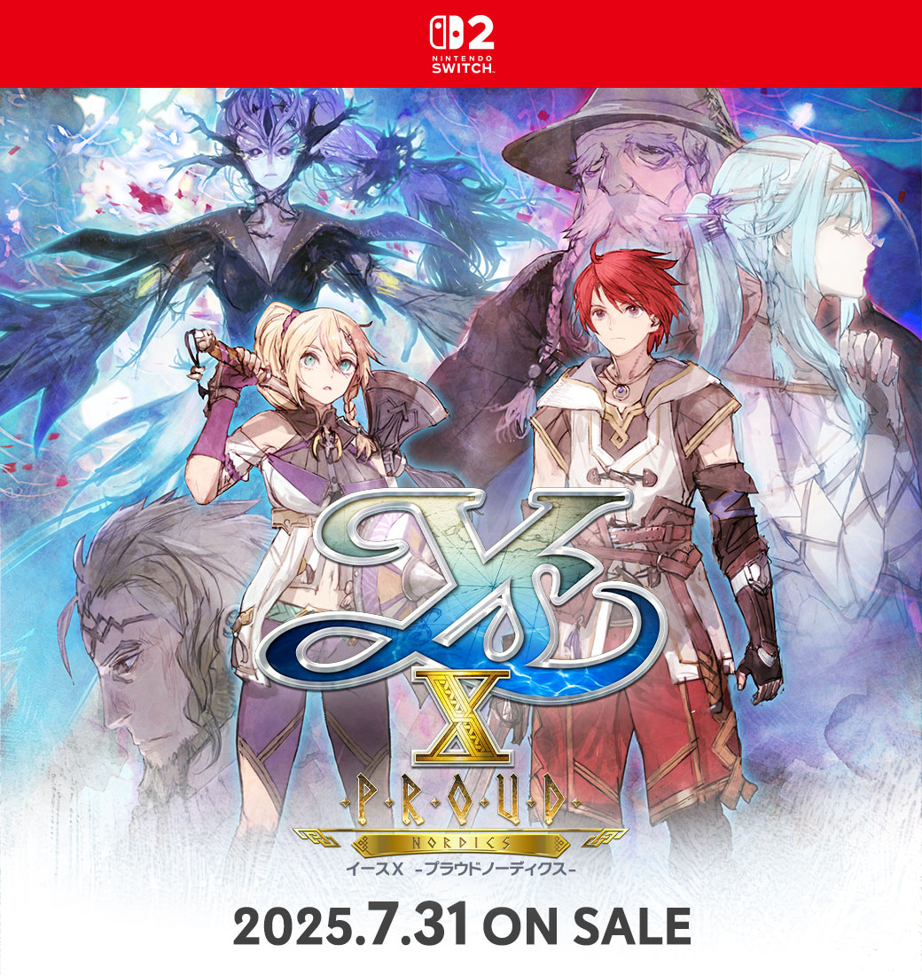 ご予約受付中】 Nintendo Switch 2『イースX -Proud NORDICS（プラウド