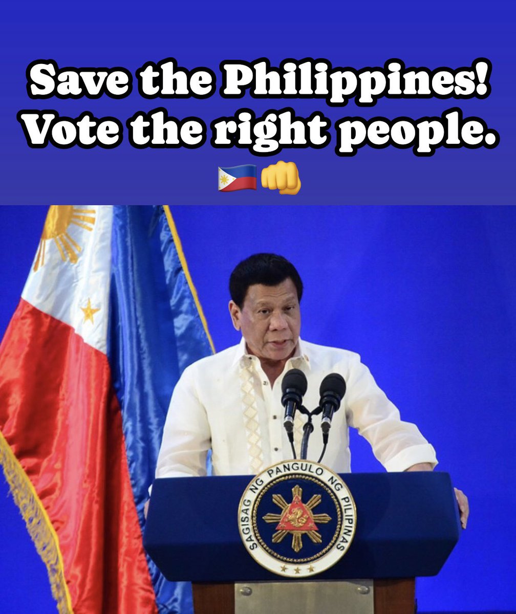 PHNews01's tweet photo. Former President #Duterte endorsed these candidates for the Philippine general election on May 12, 2025. Every vote counts. Voting gives you an opportunity to be part of decision-making that affects your life & the future of our country. Your vote is your voice.
#BringDuterteHome https://t.co/moz1ivavkL