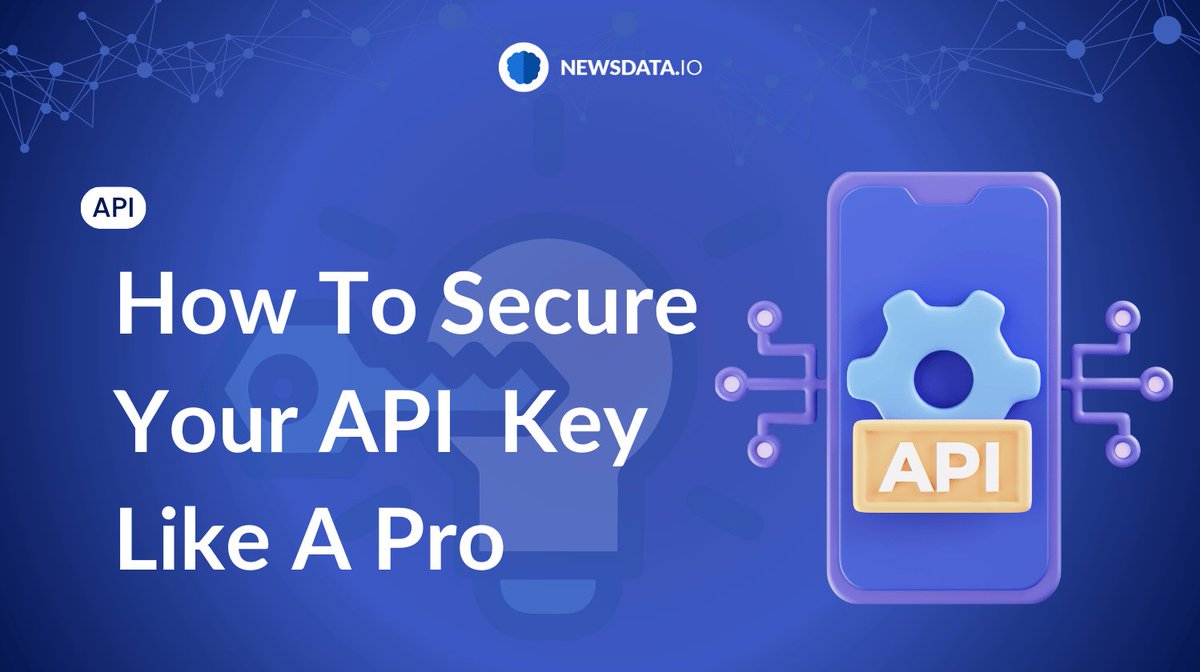 newsdataio's tweet image. 🔐 Master API Security: Check Out How To Secure Your API Key Like A Pro 💡 
Dive into NewsData.io blogs for more such topics!
👉: newsdata.io/blog/secure-yo…
#NewsAPI #blogs #API #CryptoNewsAPI #GoogleNewsAPI