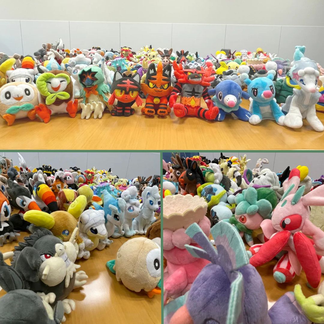 Alolan Pokémon Plushies Officially Join the Pokémon Fit Collection! 📣 
#Pokemon #PokemonFit #SittingCuties
