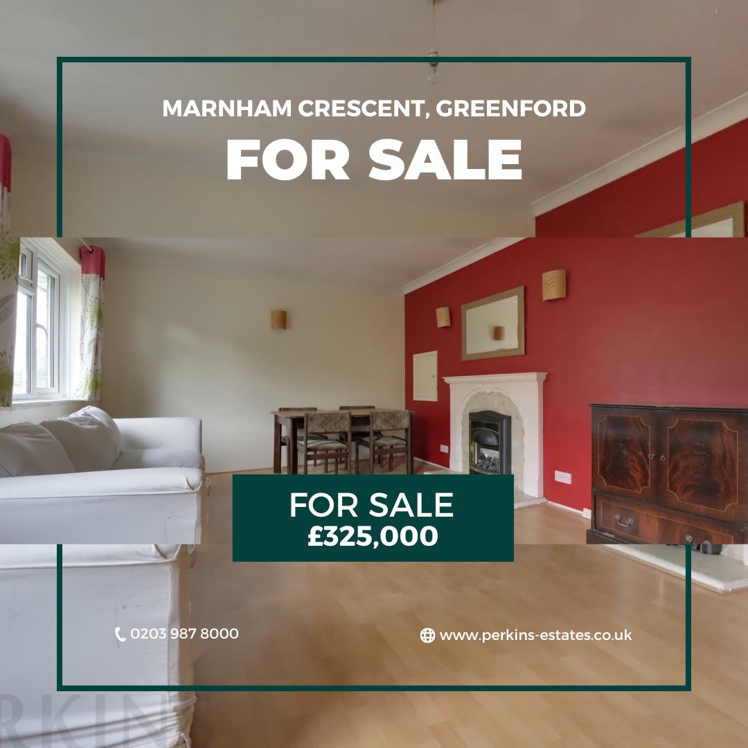 Perkins_Estates's tweet photo. Have you seen this property that’s for sale in the heart of Greenford? It’s just been added to our website 👀 https://t.co/E1AMTLEm4u
