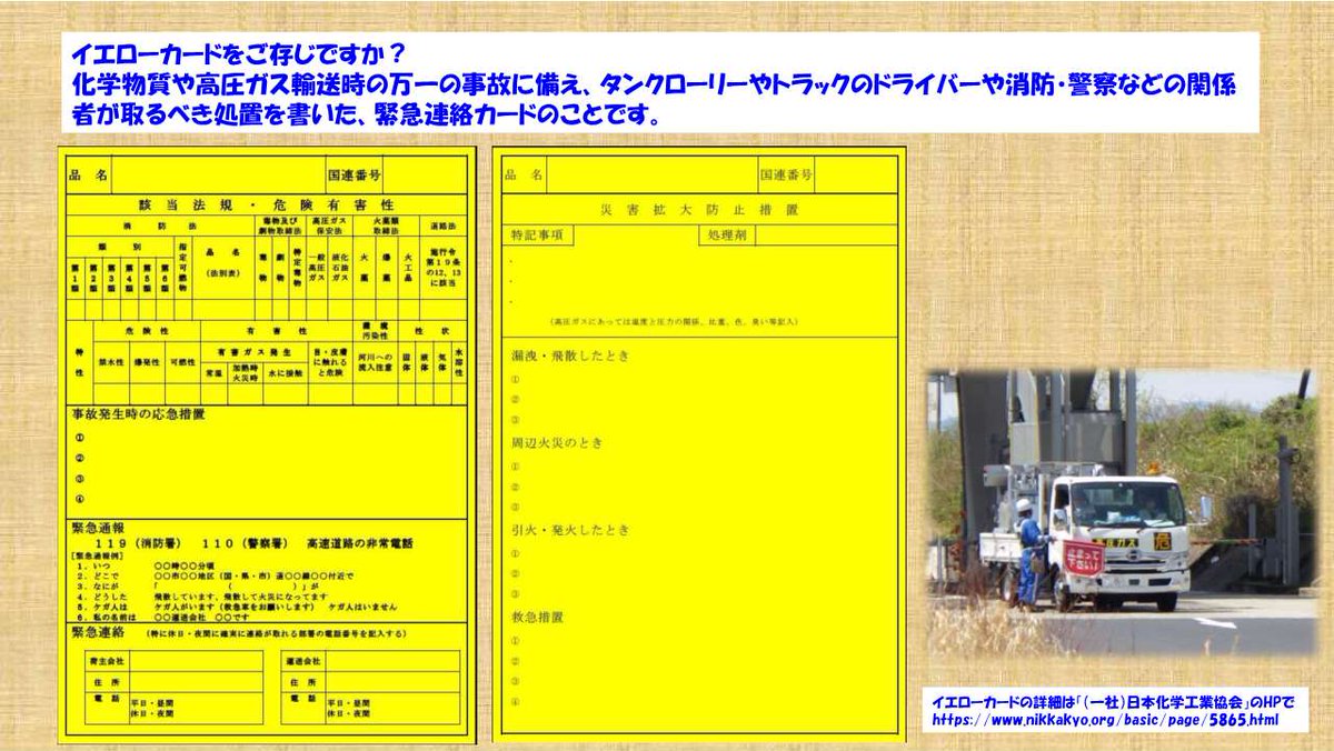 緊急時応急措置指針-容器イエローカード(ラベル方式)への適用 日本化学工業協会、 日化協=; 昌三，田村 緊急時応急措置指針 改訂第4版: 容器イエローカード(ラベル方式)への