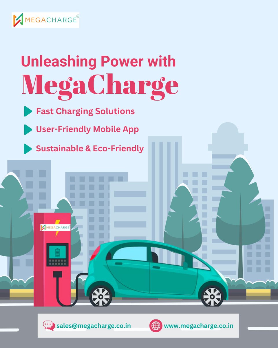 MegaChargeindia's tweet photo. Drive Change. Charge Green.🌍At MegaCharge, we’re powering a cleaner tomorrow — one fast, eco-friendly charge at a time.
✅ Fast Charging
✅ Eco-Friendly
✅ App-controlled convenience
#megacharge #fastcharging #evcharging #electricvehicle #evrevolution #chargingstation https://t.co/LF5asnoIWE