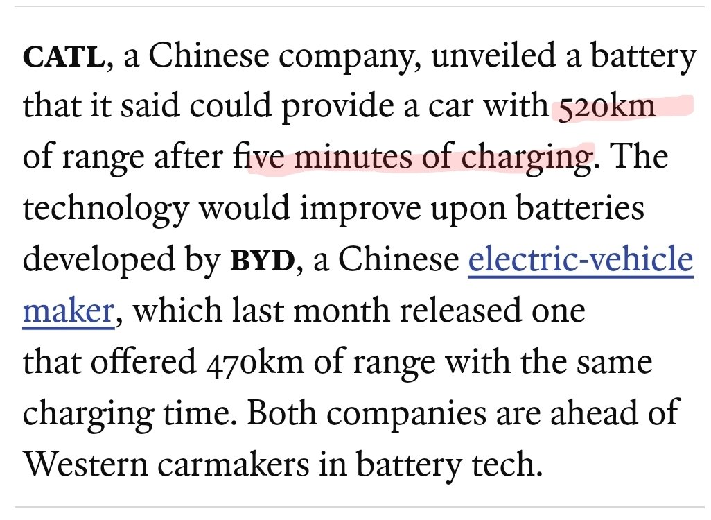 Wow!  5 minutes charging to deliver 520 Km.....