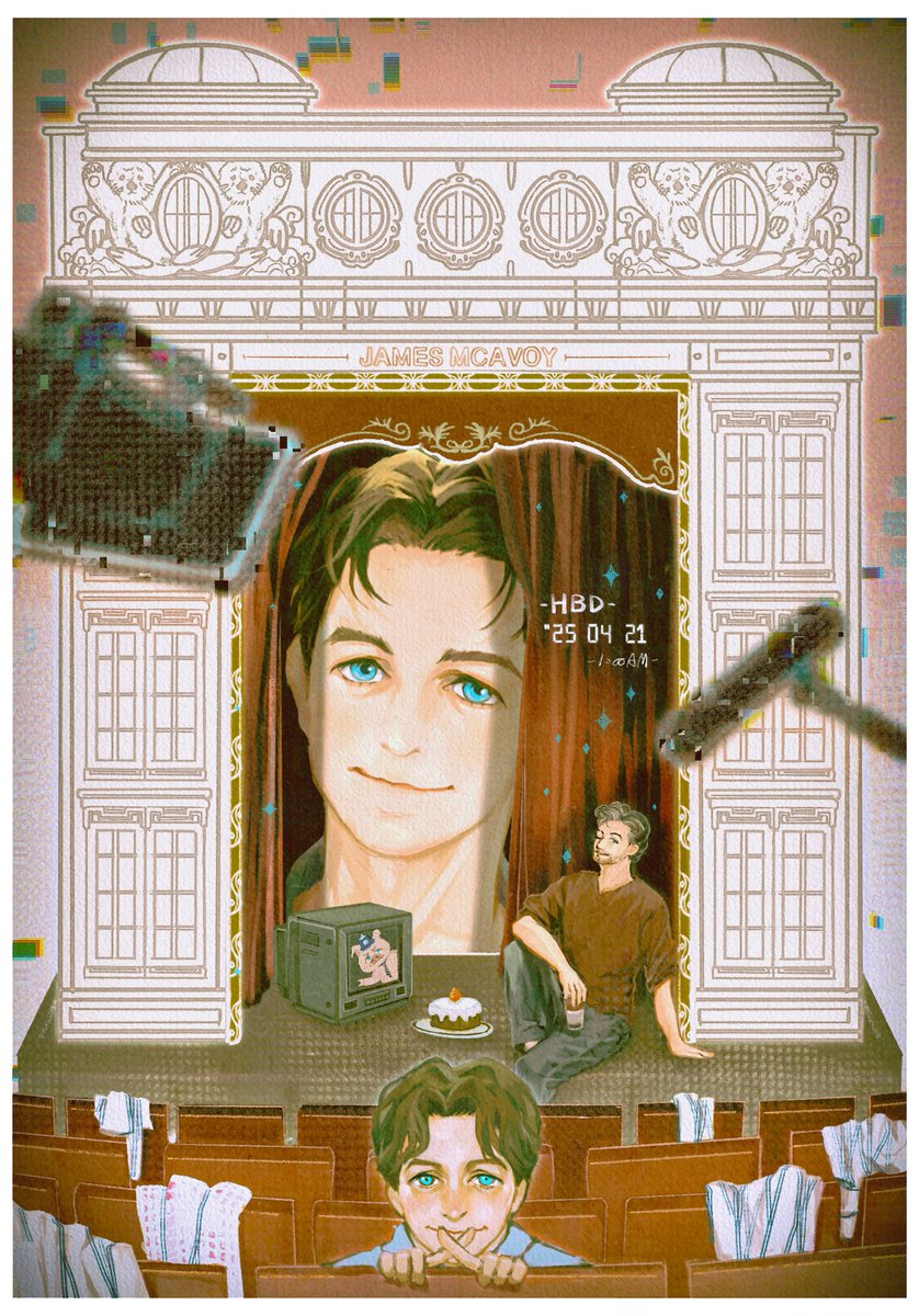这里也发一下。

May James McAvoy thoroughly enjoy every stage of his career.

#jamesmcavoy  #fanart
