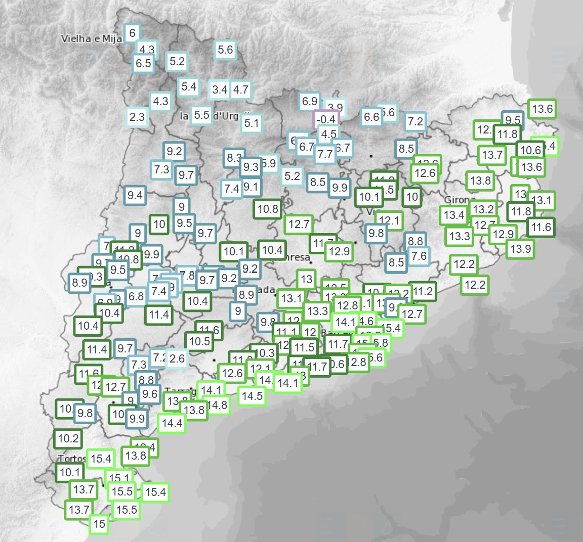 ❗️Bon dia! Matí amb boires i núvols baixos a molts punts, però el sol s'anirà imposant. Nova jornada plàcida i càlida, amb nuvolades inofensives de tarda al nord-est i Pirineu. A la tarda primeres bandes de núvols al sud i oest, amb algun ruixat ja a la nit. Demà més xàfecs.