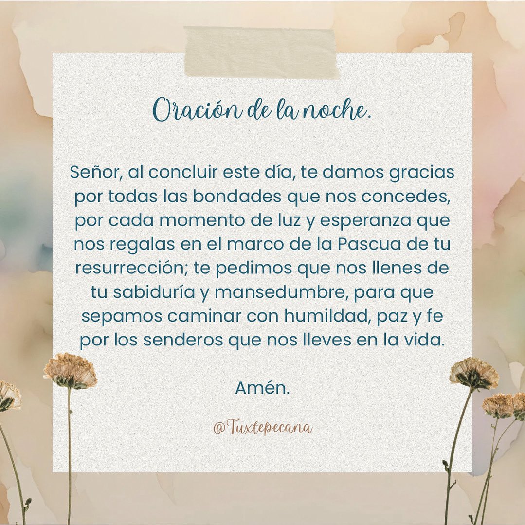 #oraciondelanoche ✨🙏