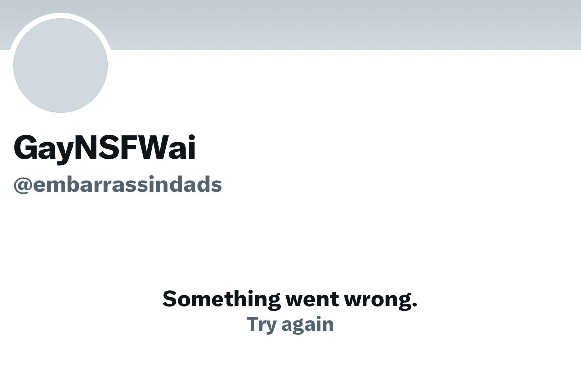 Does anyone know if embarrassindads has a new account or is on 🅱️luesky?