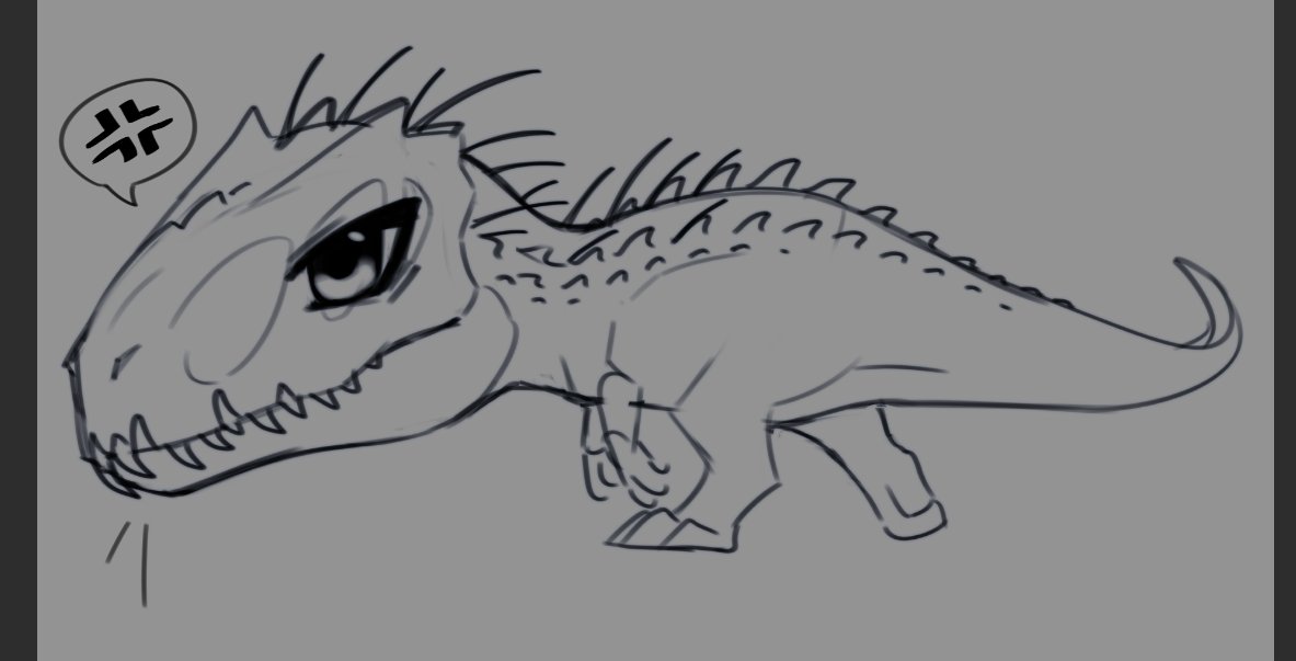 iirhaaa_'s tweet image. irex obsession x-x
silly sketch inbetween commission stuff