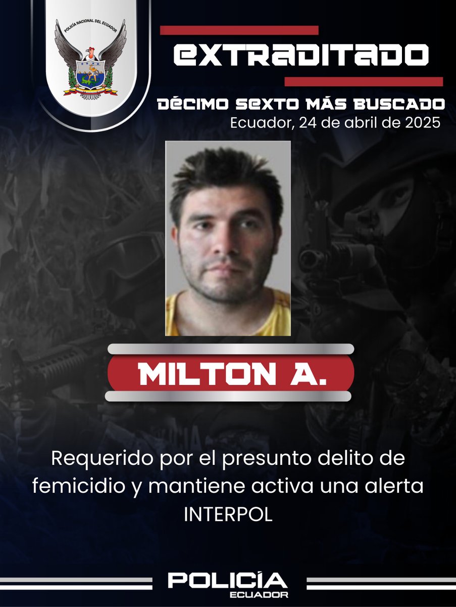 #Boletín: n9.cl/kho4rl

#PolicíaEcuador