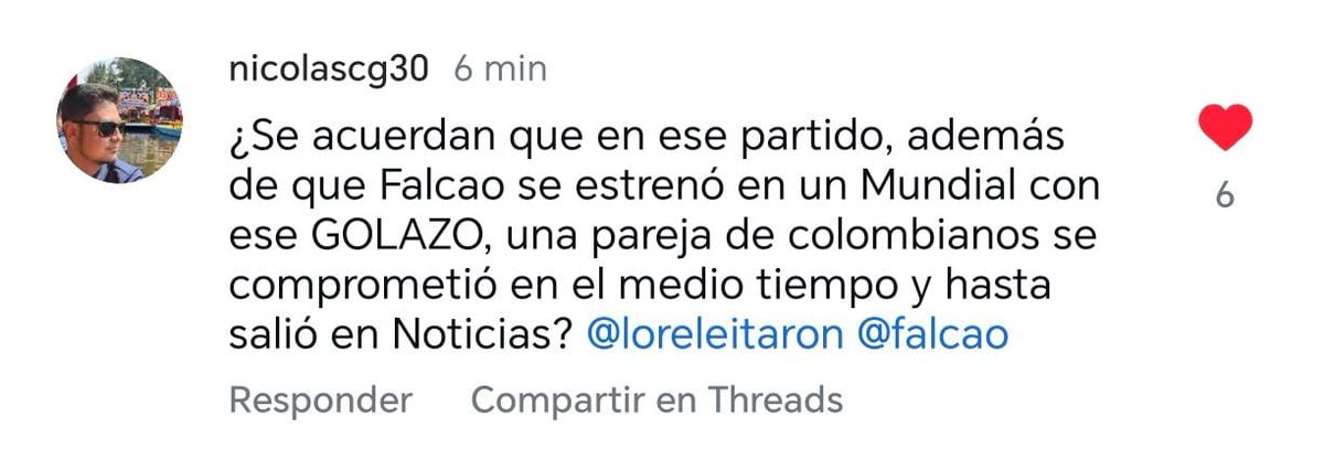 En Semana Santa con mi esposa estuvimos recordando momentos que hemos vivido en el fútbol, entre esos, el gol que hice en el Mundial Rusia 2018. Ella hizo esta publicación en su Instagram shorturl.at/FPjG7 y hubo un comentario que nos llamó mucho la atención; era sobre una