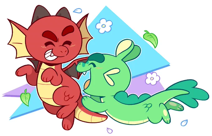 ester and wes frolicking~! 