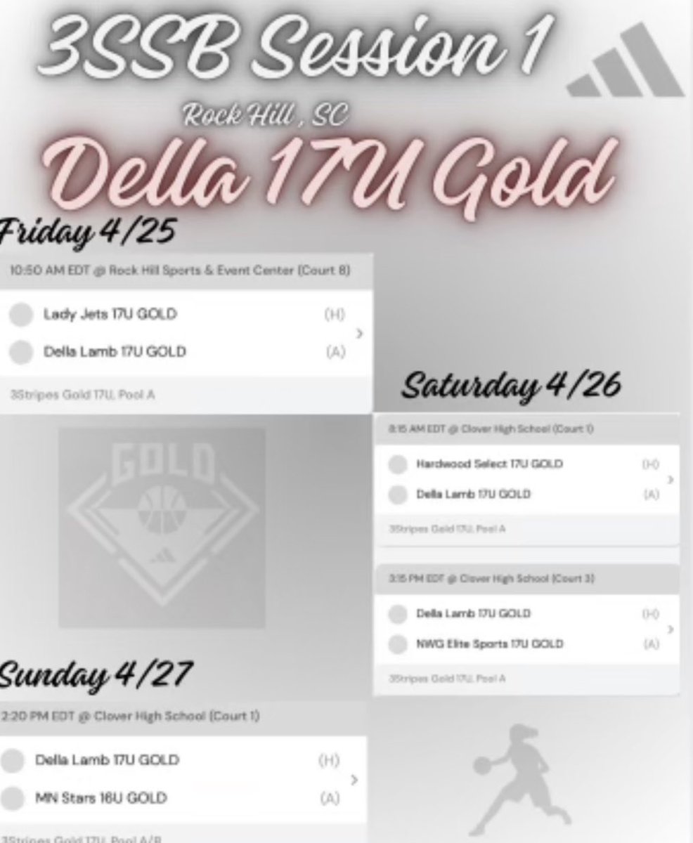 avabruner_0's tweet image. Updated schedule for tomorrow. Canβt wait!! @tford12kc @coachholland93 @dellalamb_bball