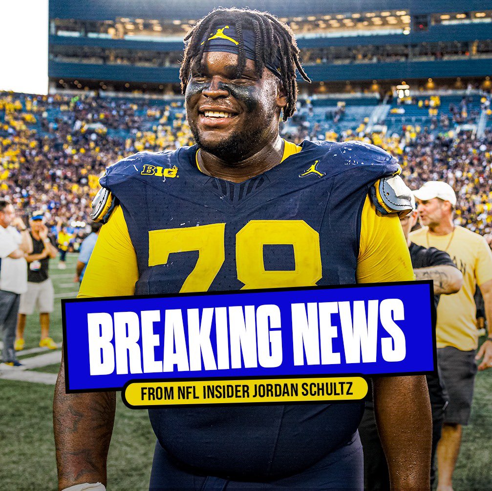 No. 13 pick is in: #Dolphins taking Michigan DT Kenneth Grant, per sources.