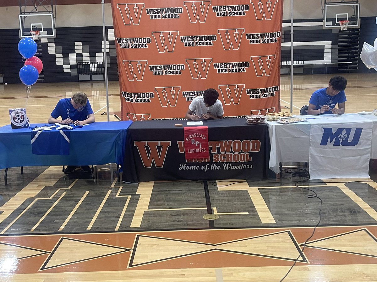 Brad Walker (@bwalker829) on Twitter photo Congrats to these young men on their signing day. <a href="/RPIMSOC/">RPI Men's Soccer</a> , <a href="/MarymountMSOC/">Marymount Men’s Soccer</a> and @RIASA_Soccer got a talented group of student-athletes. <a href="/wwmenssoccer/">Westwood Warriors Men’s Soccer</a> Congrats to these young men on their signing day. <a href="/RPIMSOC/">RPI Men's Soccer</a> , <a href="/MarymountMSOC/">Marymount Men’s Soccer</a> and @RIASA_Soccer got a talented group of student-athletes. <a href="/wwmenssoccer/">Westwood Warriors Men’s Soccer</a>