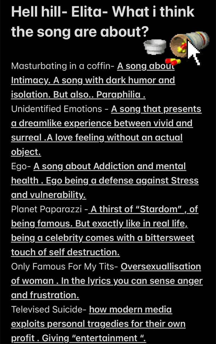 lilith_Qwn's tweet image. honest thoughts abt Hell Hill.🍶💽#Elita #HellHill ,Wby?