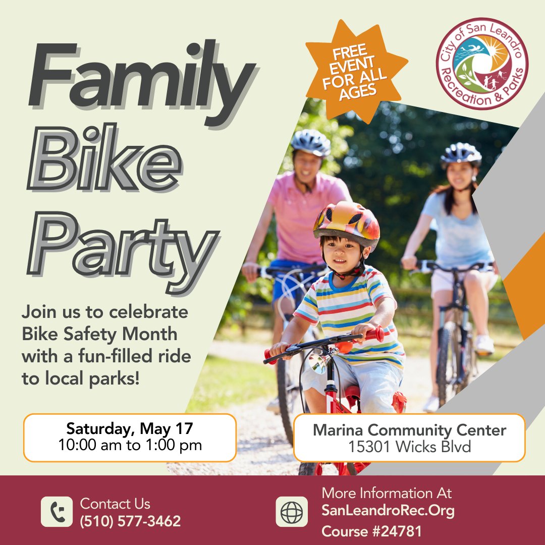 CitySanLeandro's tweet image. Arbor Day is all about celebrating trees. 
They clean our air, protect our soil, and make the world pretty.
Friday, April 25, 4-6 pm 

Floresta Park, 3750 Monterey Blvd 

#SanLeandroLife #BayAreaVibes #ExploreSanLeandro #SanLeandroEvents #MarinaCommunityCenter #BikeSafetyMonth