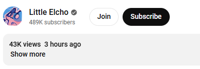 CosmicalMolly's tweet photo. I used the Wayback Machine on a Little Elcho video and got this screenshot https://t.co/ICIylG7f9J