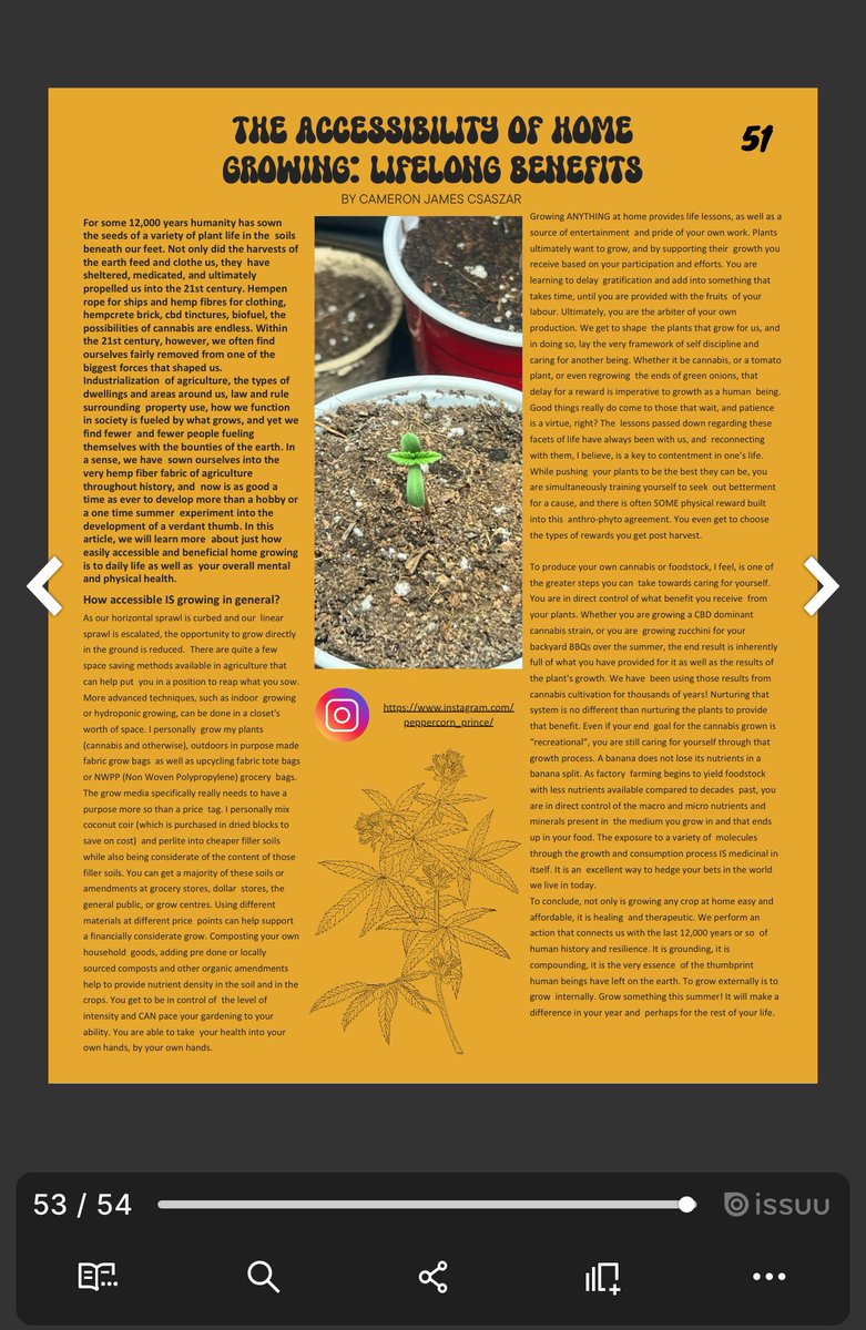 pjcsaszar's tweet photo. My son Cameron with an article in High Moon magazine.  Very proud of him. https://t.co/MgVM5ZHwsB