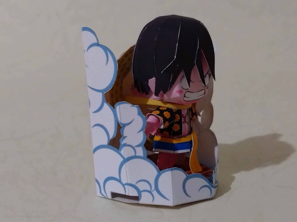 1.作品名稱：Luffy type of GEAR-2 <a href="/ver_Hi_/">ver.Hi.</a> 
2.圖紙來源：youtube.com/watch?v=E0W5XK…
3.圖紙張數：A4*4 (4in1)
4.完成尺寸：外盒高約 5cm
5.用紙種類及輸出方式(噴墨或雷射或...)：噴墨
6.製作時間：有時間即製作

#紙模型
#ONE PIECE
#Monkey D.Luffy
#モンキー・D・ルフィー
#papercraft
