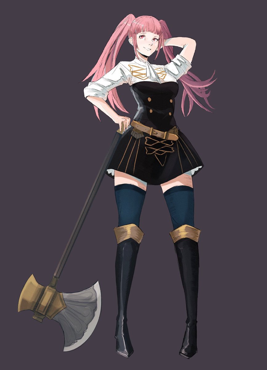 Hilda!

If anyone are looking for Comms Join My Wait List!

Thanks for all the support!

RT and like if possible.

Enjoy!

#FEH #FireEmblem #feheroes