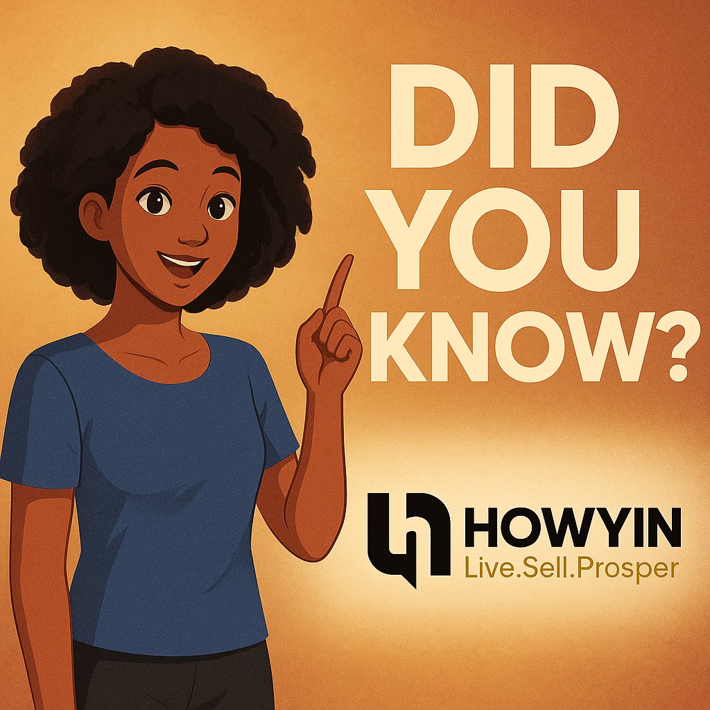 howyinOfficial's tweet image. 1: Welcome to Howyin
DID YOU KNOW???
Africa finally has its own e-commerce app with:
✔️ Livestream shopping
✔️ Short videos (and you get paid per view)
✔️ Secure payments
✔️ Global logistics built in
One app. One Africa. One digital marketplace.
#Howyin #AfriTech #ecommerce