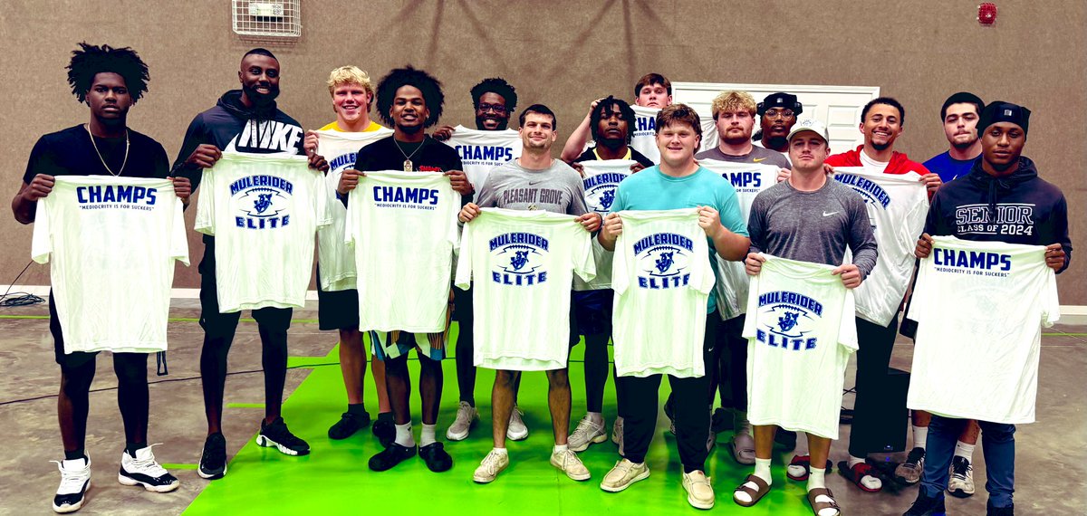 Brad Smiley (@coachbradsmiley) on Twitter photo CONGRATS to #TeamWashington our <a href="/SAUFootball/">Mulerider Football</a> 2025 MULERIDER ELITE CHAMPIONS!!! #LetsRide π€π#COMPETE #WORK #SACRIFICE CONGRATS to #TeamWashington our <a href="/SAUFootball/">Mulerider Football</a> 2025 MULERIDER ELITE CHAMPIONS!!! #LetsRide π€π#COMPETE #WORK #SACRIFICE