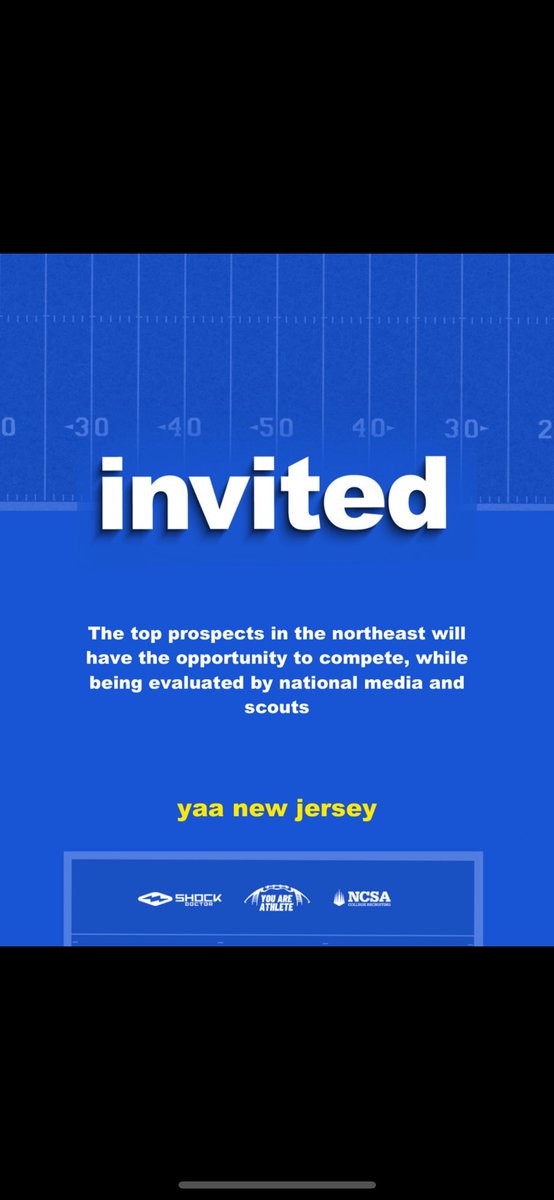 Thank you <a href="/ShockDoctor/">Shock Doctor</a> <a href="/youareathlete/">You Are Athlete</a> for the camp invite