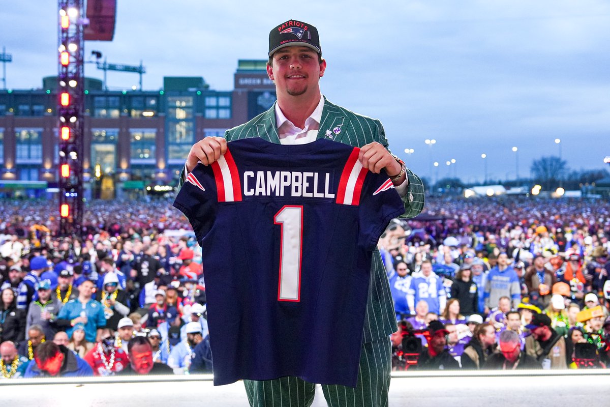 What's good Lambeaux 😃

<a href="/will_campbell66/">Will Campbell</a> | #PatsDraft
