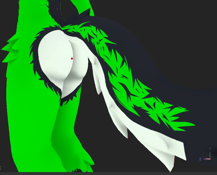 Astrawolf wolf texture for <a href="/Mosfet_EN/">💚Mosfet_EN💚</a> base by <a href="/LegacyTwoTails/">Legacy</a> #furry #art #3d