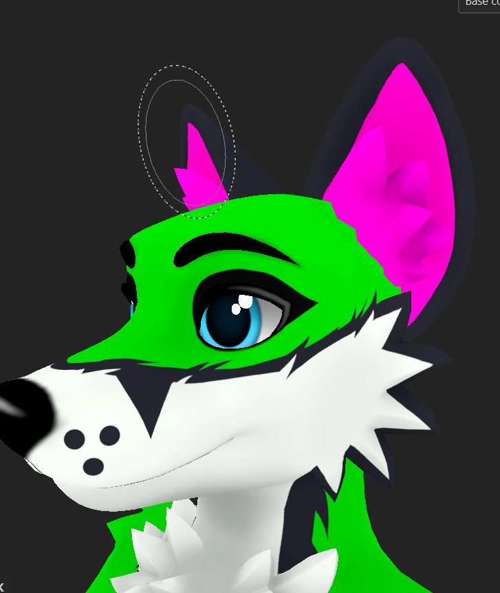 AlternateChip's tweet image. Astrawolf wolf texture for @Mosfet_EN base by @LegacyTwoTails #furry #art #3d