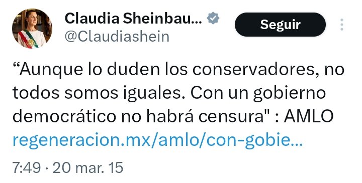 PorMiMexico71's tweet photo. Se les dijo que la criminal @Claudiashein era un peligro para México, pero no lo creyeron. 

#LeyCensura https://t.co/wpzU8jHrG2