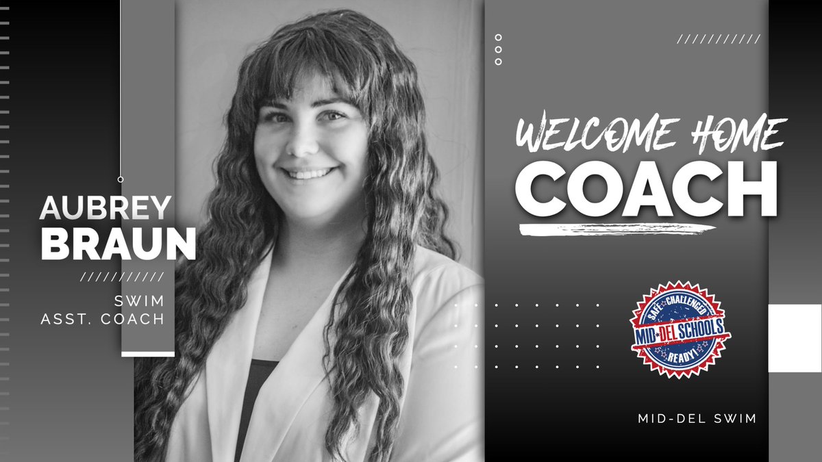 EAGLE_SWIMDC's tweet photo. Welcome Home 3X State Champion and Mid Del Alumna: Coach Aubrey Braun‼️ #Legacy #ChampsCoachChamps https://t.co/mheRmHmzQW