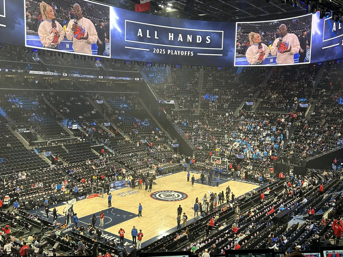 Game 3 of the LA Clippers vs Denver Nuggets marks the first ever NBA Playoffs game at Intuit Dome