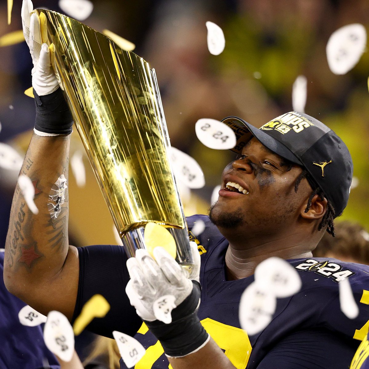 In July 2022, Jim Harbaugh said Michigan had two freshmen who were “gifts from the football gods.” Neither had played a snap in college yet.

Mason Graham and Kenneth Grant were both All-Americans and national champions, then selected No. 5 and No. 13 overall in the NFL Draft.