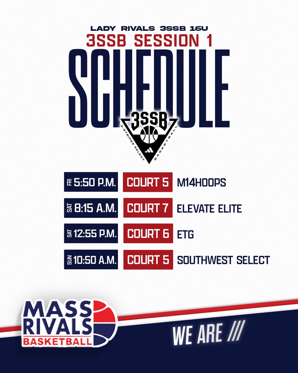 Schedule in SC! Let’s do it!