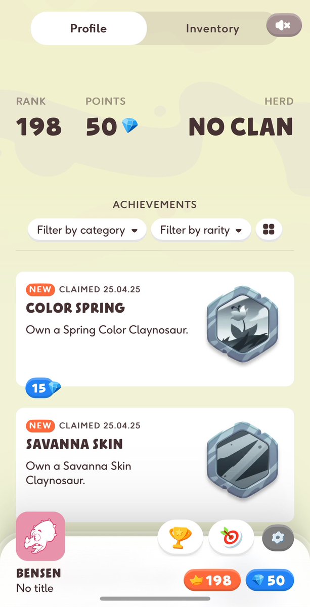 It’s not a lot but here is the start of my <a href="/Claynosaurz/">Claynosaurz</a> stats