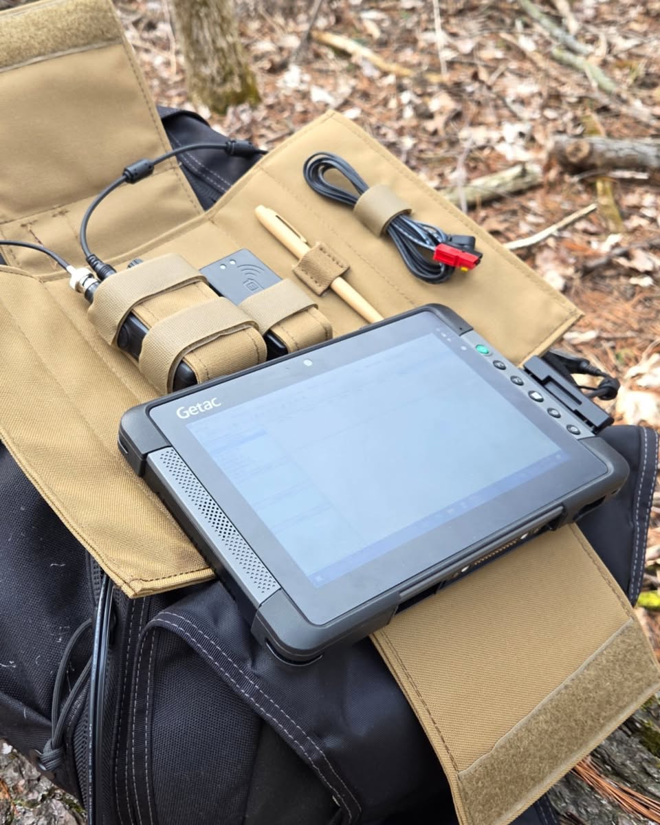 Putting the Getac T800 to work!