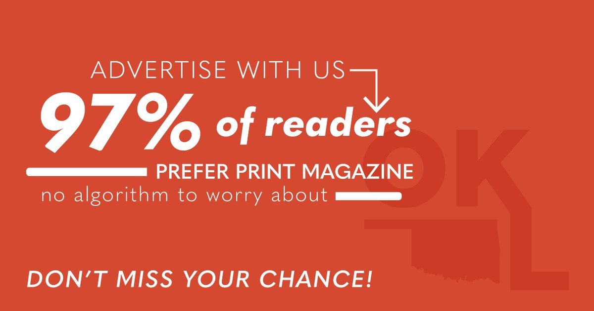 Why mess with algorithms or hope someone drives down the right highway to see your advertisement? Don't leave your business success to chance! 
 
web: bit.ly/advertise-with…
email: sbeck@okl.coop