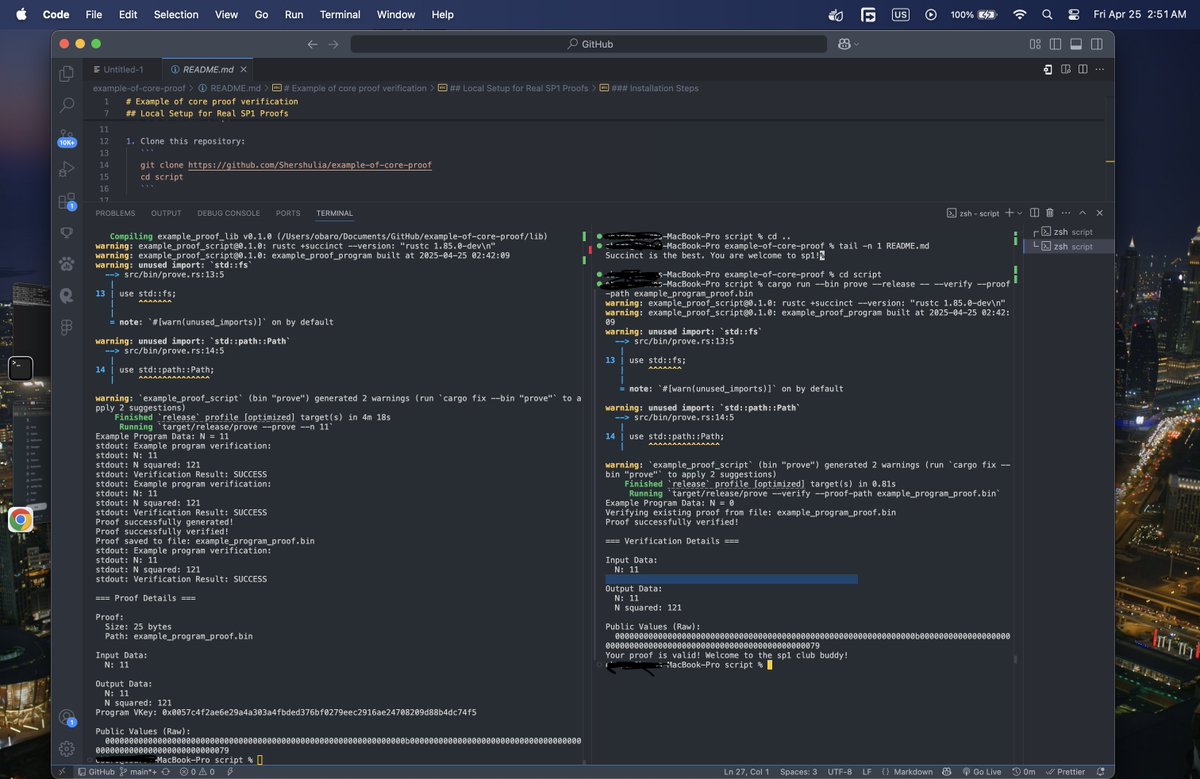 0x_degengod's tweet photo. Here's my entry into @SuccinctLabs first SP1 Proof event for developers!

#MYFIRSTSP1PROOF https://t.co/ms8tXQdgor