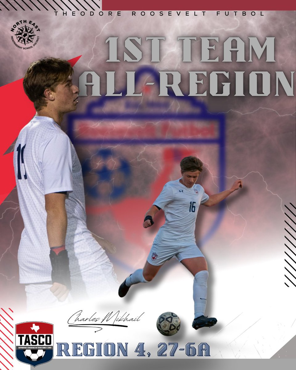 Roosevelt Boys Futbol (@trfutbolsa1) on Twitter photo Congratulations to CJ Mikhail for being a pillar of our program and receiving this honor! He is a special human being and I am glad to have been his high school coach, we made each other better!
<a href="/tascosoccer/">TASCO</a> <a href="/NeisdAthletics/">NEISD ATHLETICS</a> <a href="/WeAreTRHS/">Theodore Roosevelt High School - NEISD</a> <a href="/TLUSoccer/">TLU Soccer</a> <a href="/TRathletics/">Roosevelt Athletics</a> Congratulations to CJ Mikhail for being a pillar of our program and receiving this honor! He is a special human being and I am glad to have been his high school coach, we made each other better!
<a href="/tascosoccer/">TASCO</a> <a href="/NeisdAthletics/">NEISD ATHLETICS</a> <a href="/WeAreTRHS/">Theodore Roosevelt High School - NEISD</a> <a href="/TLUSoccer/">TLU Soccer</a> <a href="/TRathletics/">Roosevelt Athletics</a>